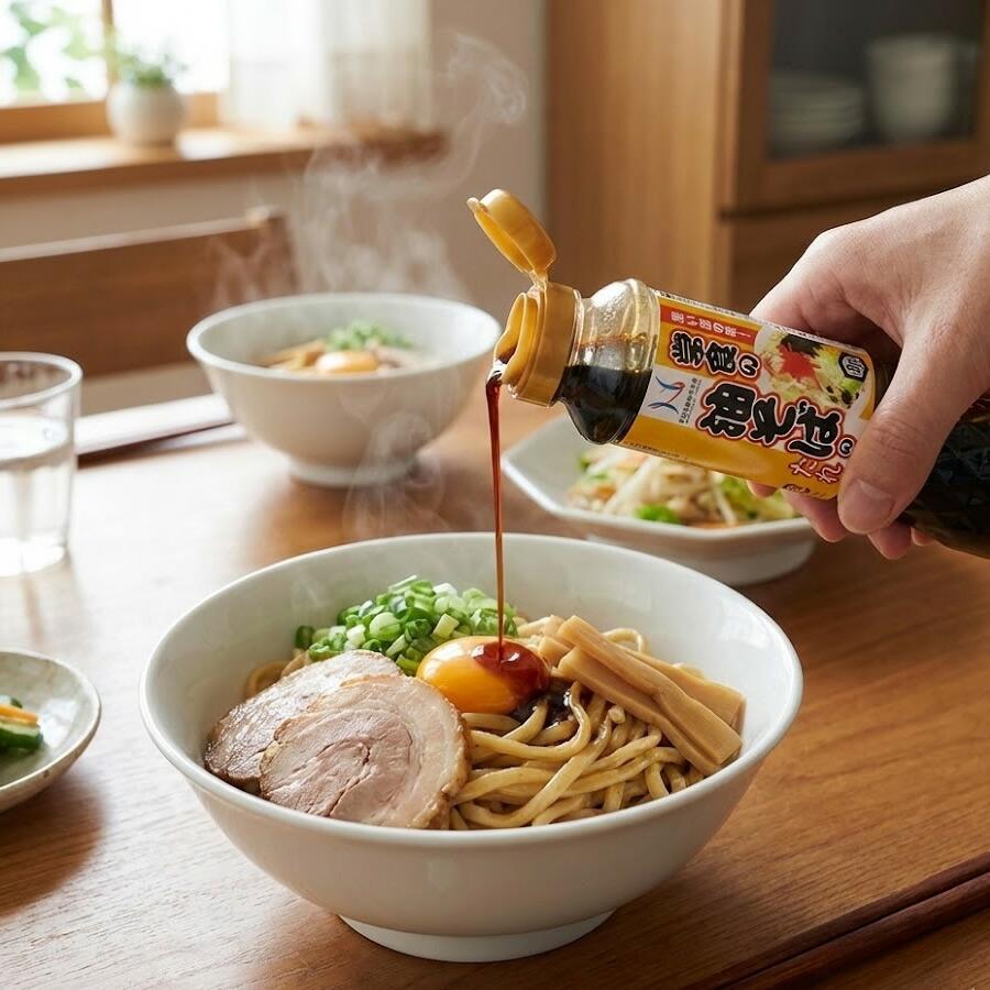（産地直送）長岡技術科学大学 公認 学食の油そばのたれ 濃厚醤油だれ 200ml |  | 02