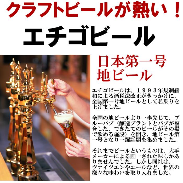 クラフトビール 地ビール 飲み比べ 詰め合わせ 缶 エチゴビール 6種類 飲み比べ 350ml 24本セット | エチゴビール | 08