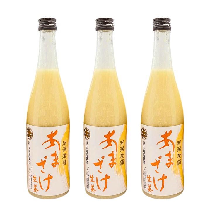 (終売)三崎屋醸造 生姜740g 3本 米麹 砂糖不使用 ノンアルコール | ブランド登録なし