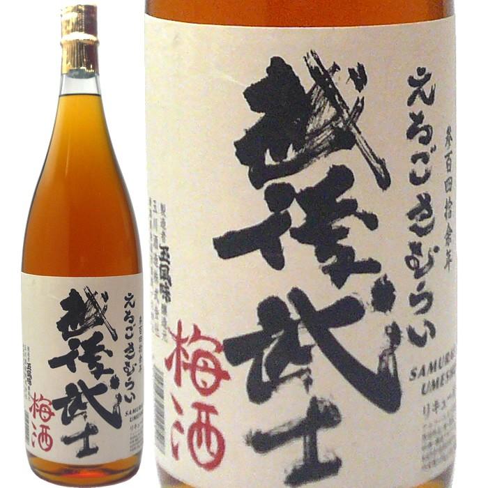 (蔵元直送) 越後武士 えちごさむらい 梅酒 1800ml 玉川酒造 産地直送 | ブランド登録なし