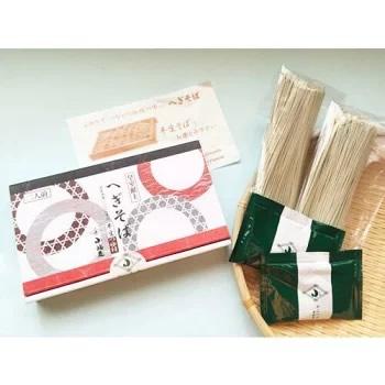 そば 半生そば そば 新潟 十日町小嶋屋 2人前 出汁付き 半生へぎそば(産地直送) | ブランド登録なし | 01