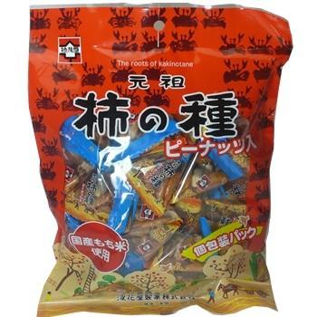 浪花屋製菓 まとめ買い 柿の種（ピーナッツ入り）個包装 テトラパック