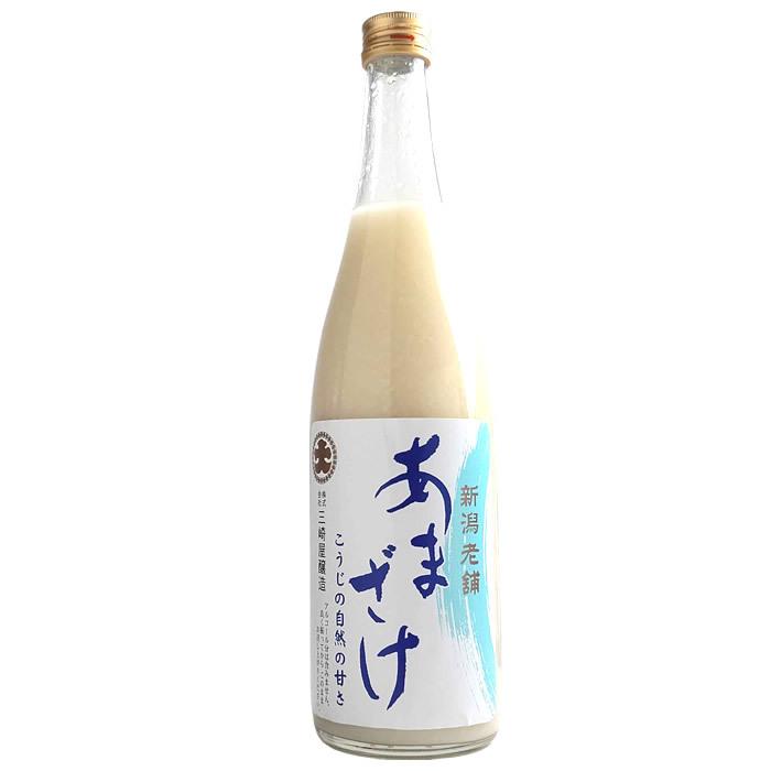 甘酒 あまざけ 三崎屋醸造(6本入り)あまざけストレート740g×6本 甘酒 米麹 ノンアルコール 砂糖不使用｜echigo｜02