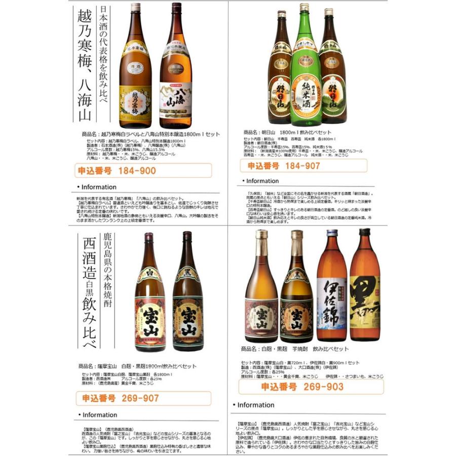 お酒のカタログギフト 業界初の大手酒類メーカー掲載のグルメカタログギフト CL10 | ブランド登録なし | 12