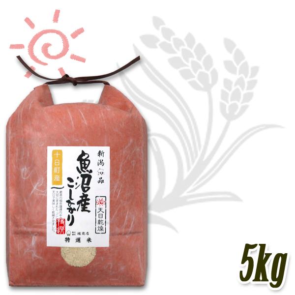 コシヒカリ 新米 令和7年産 天日干し 中魚沼 十日町産コシヒカリ 5kg