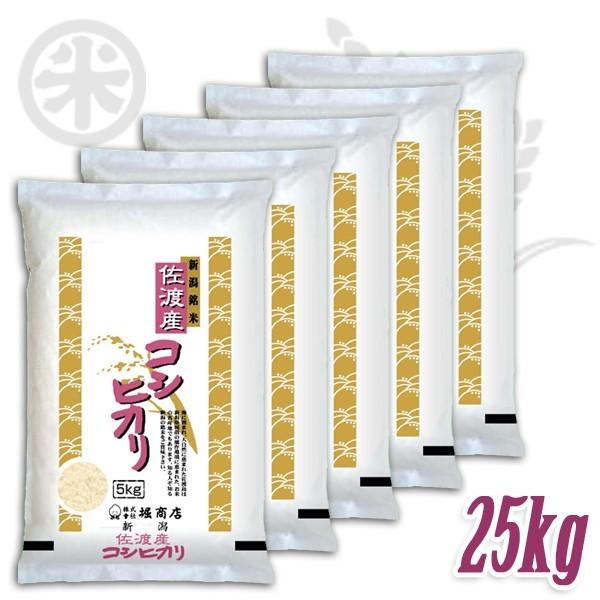 コシヒカリ 新潟米 令和6年産 佐渡産コシヒカリ 厳選産地米 25kg