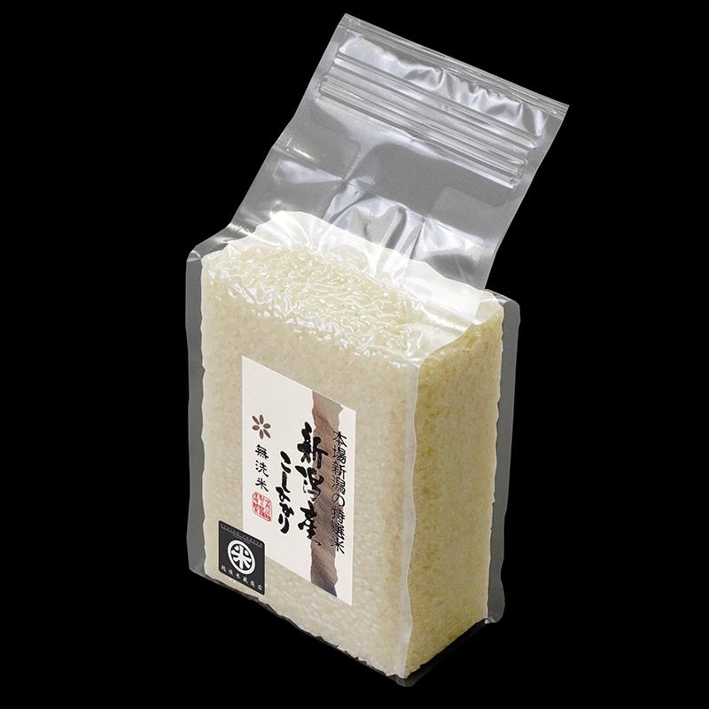コシヒカリ 新潟米 令和6年産 無洗米 新潟産コシヒカリ チャック