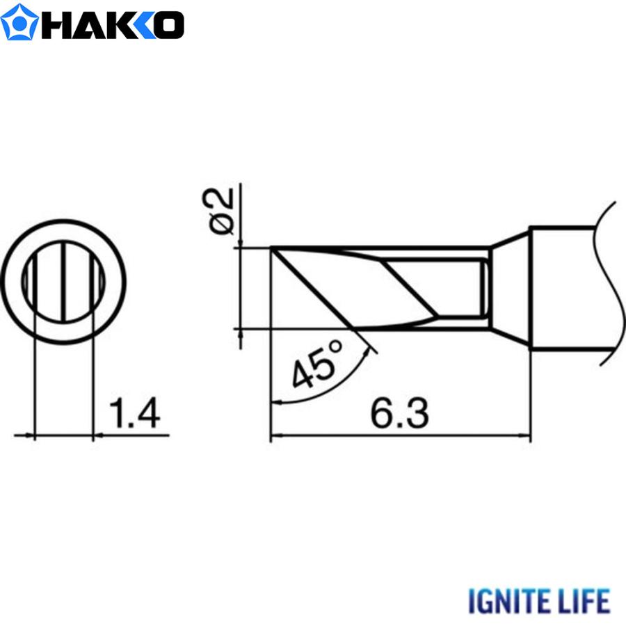白光 こて先 KU型 T35-03KU : IGNITE LIFE TOOLS - 通販 - Yahoo!ショッピング