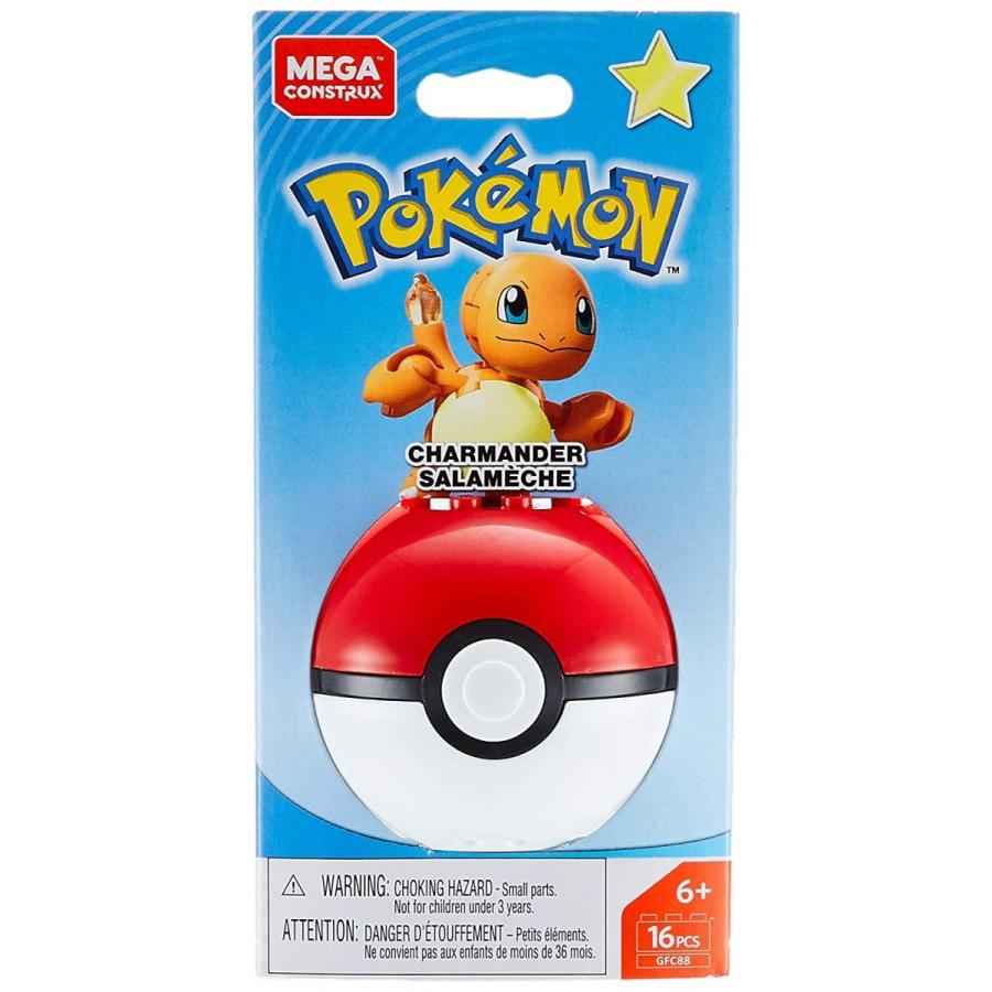 メガコンストラックス ポケモン モンスターボール ヒトカゲ ブロック 16ピース Gfc D3 0067r 越前屋甚五郎商店 通販 Yahoo ショッピング