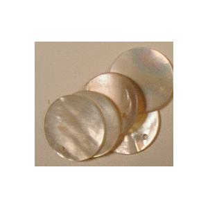 [HC002]蝶貝 白1穴 丸20mm 2ケ（LB18930-20）[RPT] | 