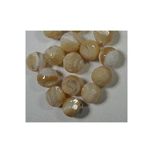 [HC001]MOP ナチュラル ラウンドカットビーズ約8mm[RPT] | 