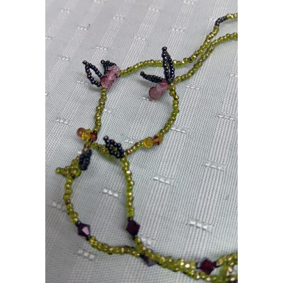 [TA001]〜キット〜　20％OFF！　木いちごのメガネチェーン【メガネホルダー】[RPT] |  | 02