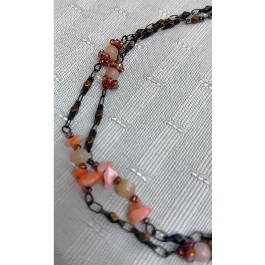 [TA001]〜キット〜　20％OFF！　パールブロッサムメガネチェーン【メガネホルダー】[RPT] |  | 02