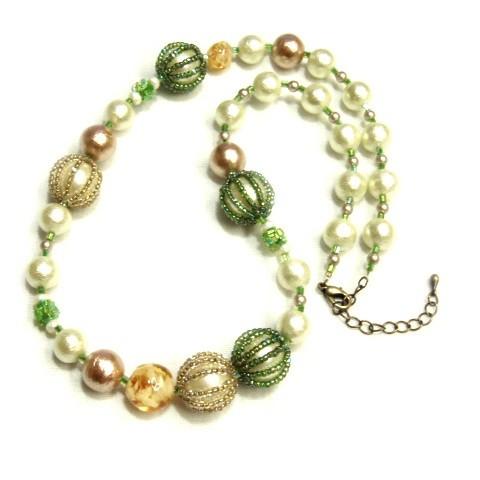 [TA001]アウラキット　ビーズボールネックレス[RPT] |  | 01