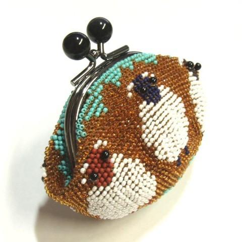 [TA001]ビーズ編みキット がま口丸サイフ 三匹の羊[RPT] |  | 02