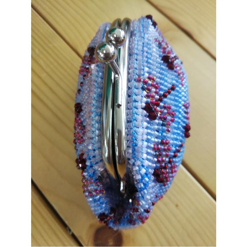 [TA001]【メール便不可】ビーズ編みキット 【がま口】丸サイフ 赤トンボ[RPT] |  | 01