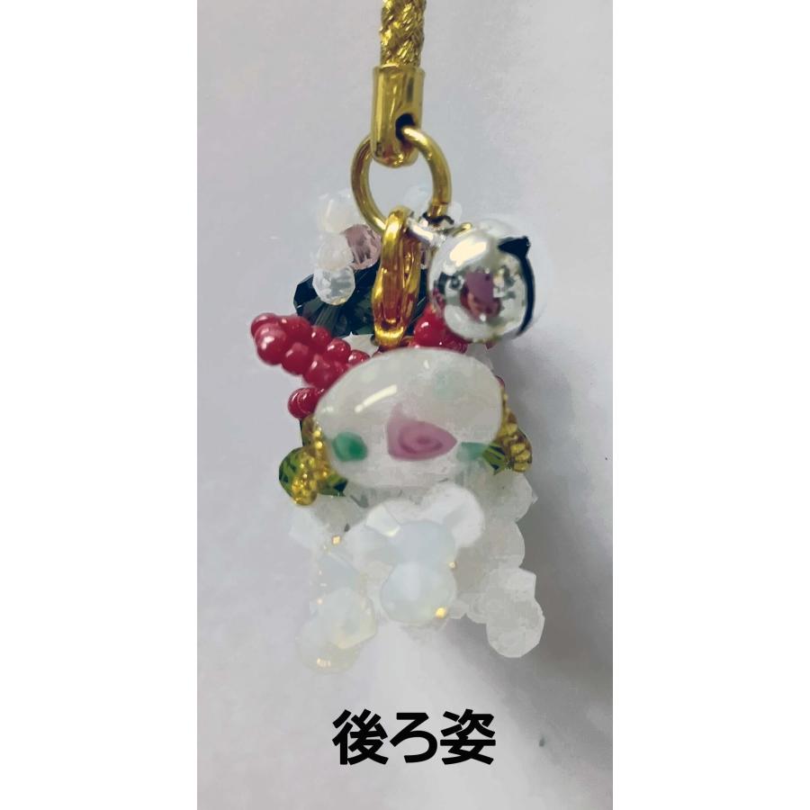 [TA001]アウラオリジナルビーズキット　B0027　花たわらの開運こま犬　３０％OFF！！（全４色）[RPT] |  | 02