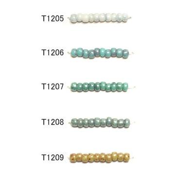 [AB009]TOHOシードビーズ 丸小/丸大 バラパック（約7g入）【20%OFF】《マーブル》[RPT] |  | 01