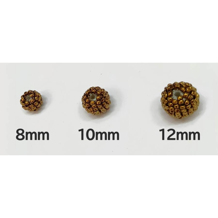 [CD999］ビーズボール　8mm・10mm・12mm　　2ケ入り |  | 02