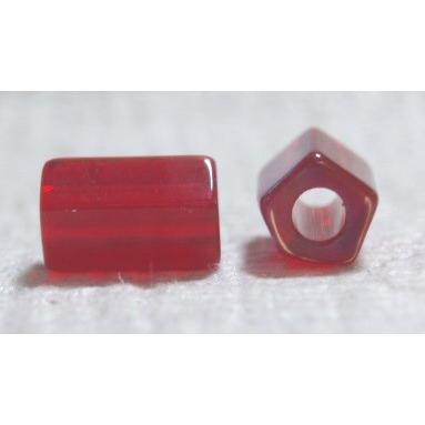 [CA001]チェコビーズ（BL003） ペンタ（五角形チューブ） 約6×4mm 30ケ[RPT] |  | 01