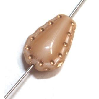 [CA001]チェコビーズ（BL012） サブリナ 16×11mm 2ケ[RPT] |  | 02