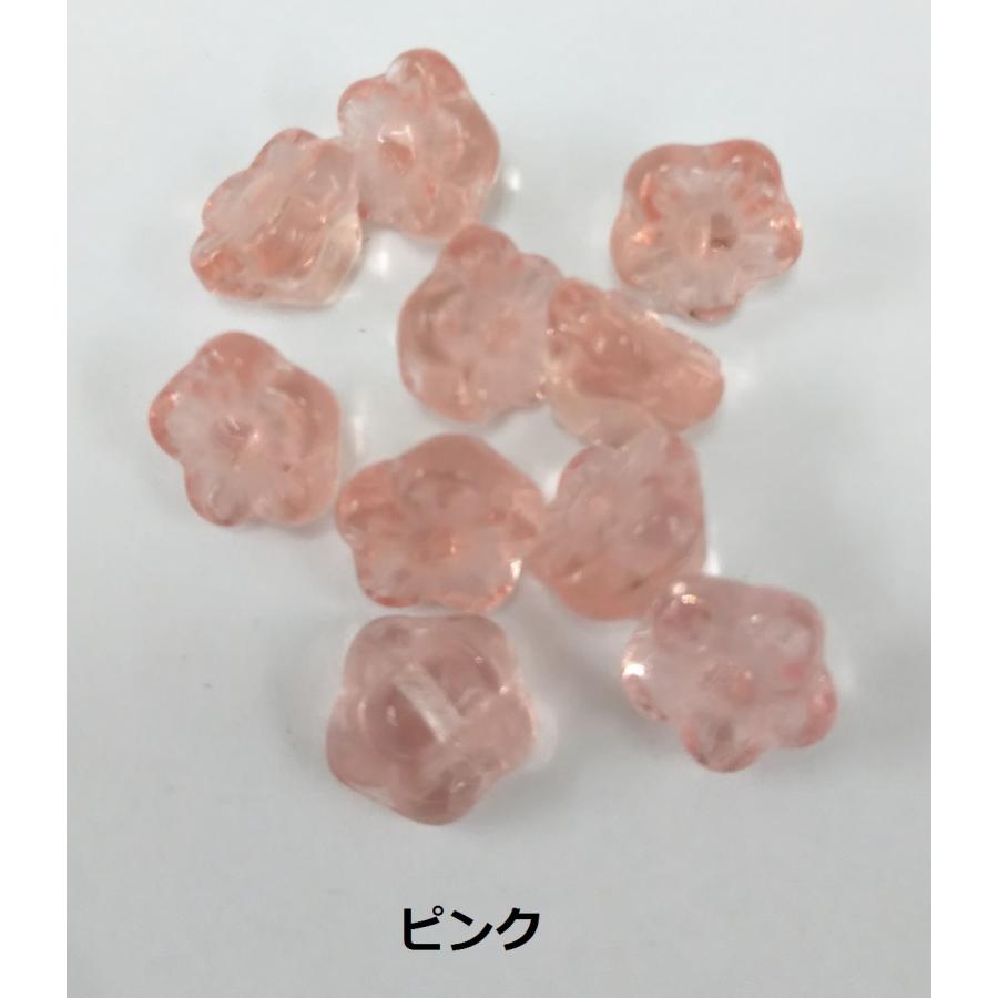 [CA001]チェコビーズ（BL014） ポピー(ベルフラワー) 8ｍｍ（10個入り）　（全6色）[RPT] |  | 03
