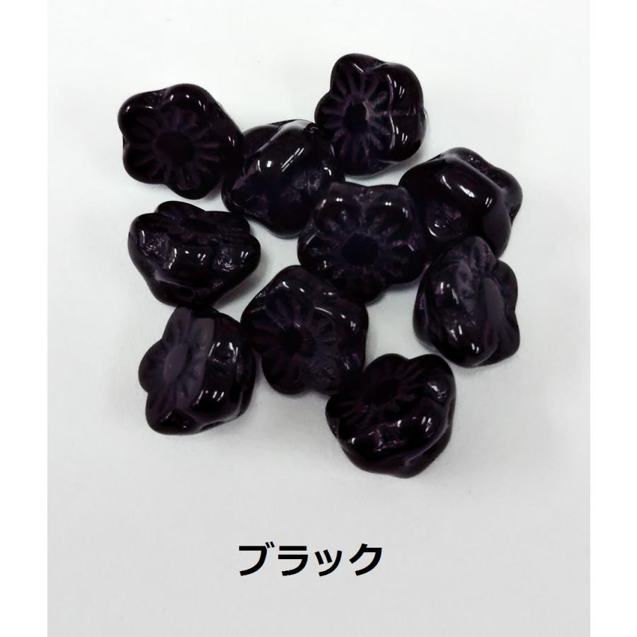 [CA001]チェコビーズ（BL014） ポピー(ベルフラワー) 8ｍｍ（10個入り）　（全6色）[RPT] |  | 06
