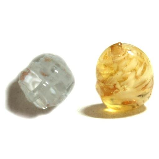 [CA002]ヴェネチアンビーズ（BL103） オペラ（大） 約15mm 1ヶ[RPT] |  | 01