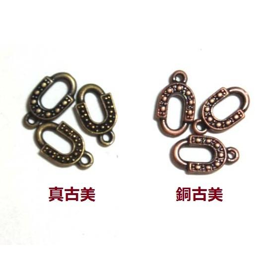 [EF003]馬蹄カン古美色（アクセサリー留め金具） 3ケ[RPT] | 