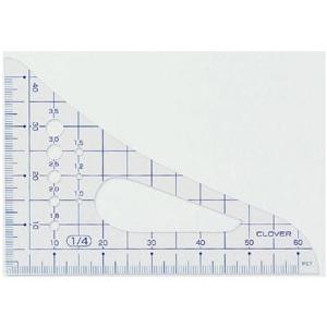 [VA001]クロバー 方眼三角縮尺 1／4[RPT] | 