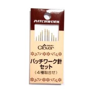 [VA001]クロバー パッチワーク針セット 4種取りあわせ 10本入り[RPT] | 