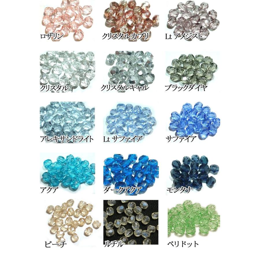 [XA001]チェコビーズ ファイアポリッシュ(3mm、4mm 25ケ / 5mm 20ケ / 6mm 15ケ / 8mm 10ケ / 10mm 5ケ ) |  | 01