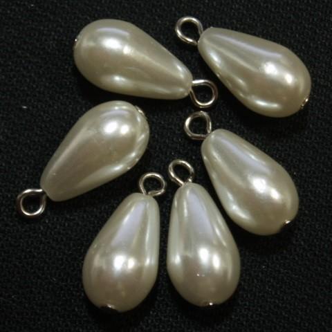 [CG004]カン付きパール涙型 7×12mm 6ケ[RPT] |  | 01