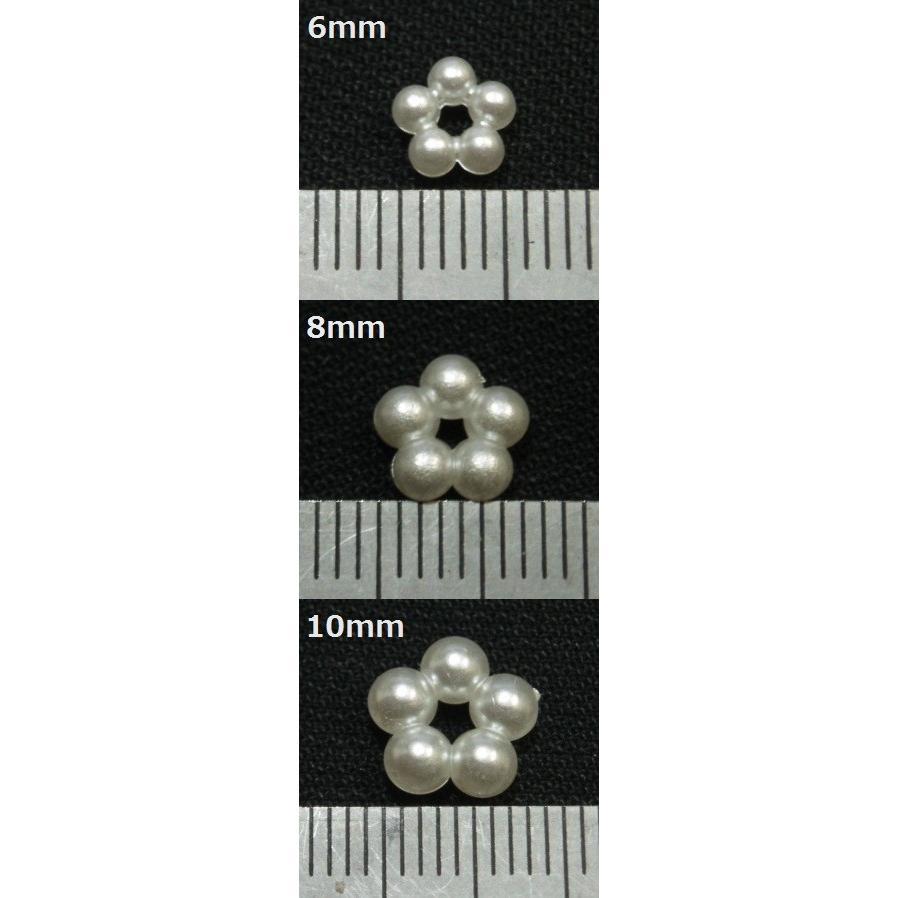 [CG006]パールロンデル 6mm（20ケ）, 8mm（14ケ）, 10mm（8ケ） 白[RPT] |  | 01