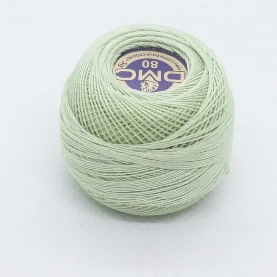 [VH001]DMCレース糸　スペシャルダンテルArt.19　80番　5g　薄緑(369)[RPT] | 