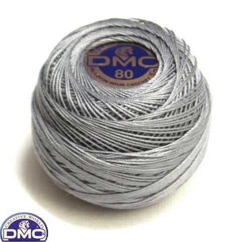 [VH001]DMCレース糸　スペシャルダンテルArt.19　80番　5g　グレー(414)[RPT] | 