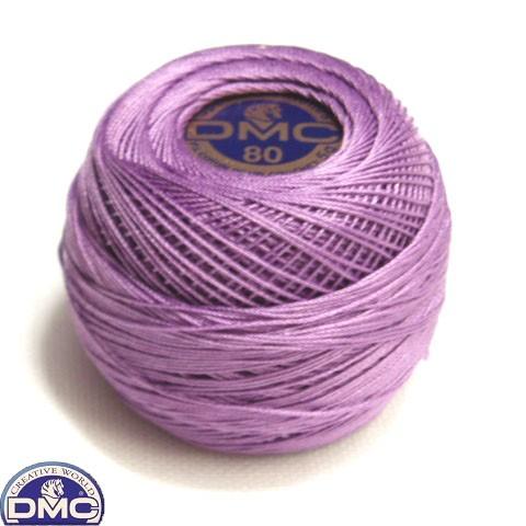[VH001]DMCレース糸　スペシャルダンテルArt.19　80番　5g　紫(553)[RPT] | 