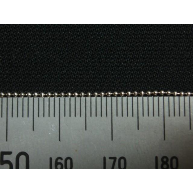 [IA001]Silver925（純銀） シルバーネックレスチェーン45cm（幅1mm） ボールチェーン[RPT] |  | 02