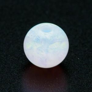 [VI002]ホビックス　京都オパール　7mm丸玉　胡粉(KO-01)　1個[RPT] | 