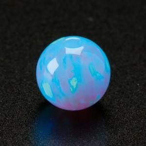 [VI002]ホビックス　京都オパール　7mm丸玉　浅葱色(KO-07)　1個[RPT] | 