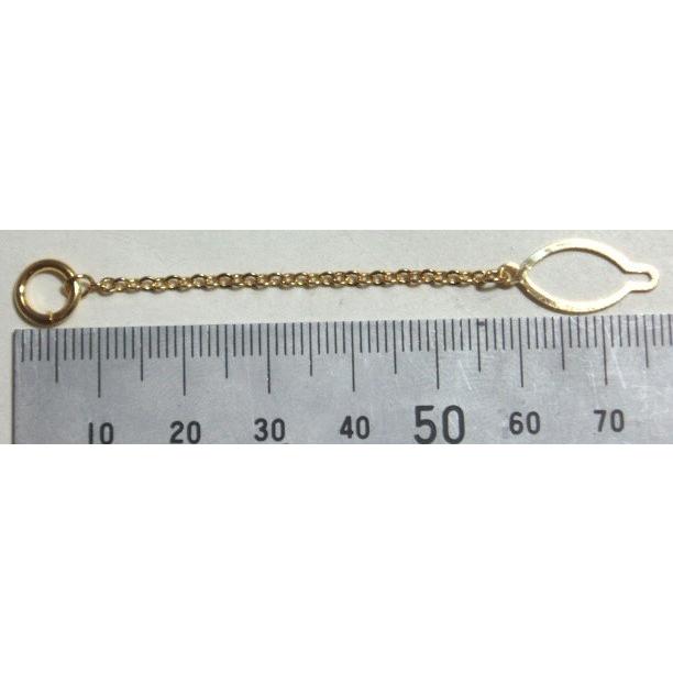 [FB003]タイタック用ボタンチェーン（レモンカンチェーン） ゴールド １ケ[RPT] |  | 01
