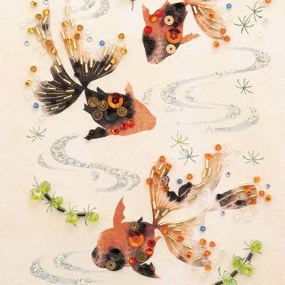 [BF002]MIYUKI ビーズデコールキット 金魚[RPT] |  | 01