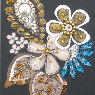 [BF002]MIYUKI ビーズデコールキット エカテリーナ（花）[RPT] |  | 01