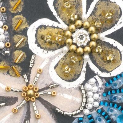 [BF002]MIYUKI ビーズデコールキット エカテリーナ（花）[RPT] |  | 02