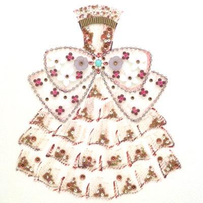 [BF002]MIYUKI ビーズデコールキット ティアード（ドレス）[RPT] |  | 01