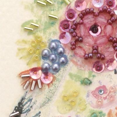 [BF002]MIYUKI ビーズデコールキット エスプリ デュ ラ ローズ（ドレス）[RPT] |  | 02