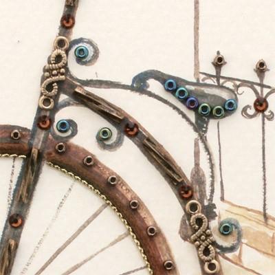 [BF002]MIYUKI ビーズデコールキット 自転車[RPT] |  | 02