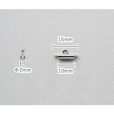 [BE002]新発売！MIYUKI ビーズステッチ・ビーズ織りで作るシート止め金具（2個入り）【全2色】[RPT] |  | 02