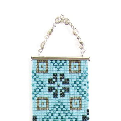 [BE002]MIYUKI ビーズステッチ・ビーズ織りで作るタペストリー金具【全2色】[RPT] |  | 01