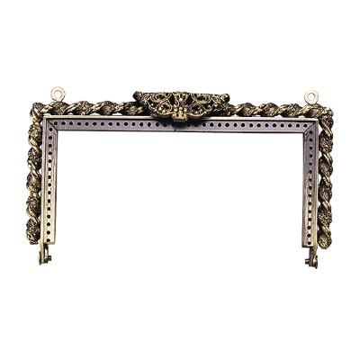 [BC008]穴あき口金（がま口） M14 バッグフレーム向け （12cm）[RPT] | 